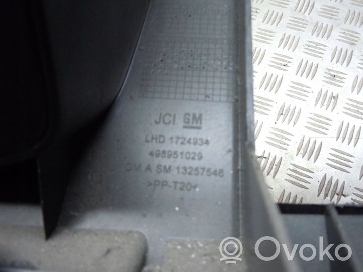 Opel Astra J Rivestimento pannello inferiore del cruscotto 13257546