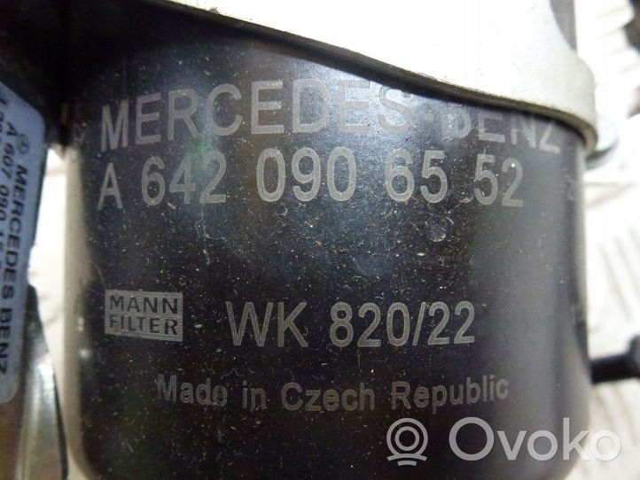 Mercedes-Benz A W176 Fuel filter bracket/mount holder A6420906552