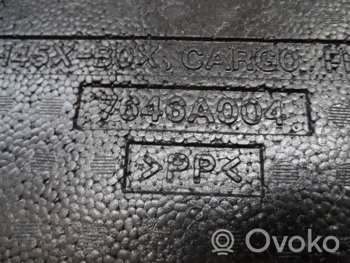 Citroen C-Crosser Doublure de coffre arrière, tapis de sol 7646A004