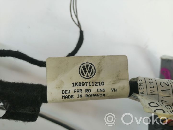 Volkswagen Scirocco Wiązka przewodów drzwi przednich 1K8971121Q