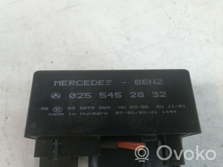 Mercedes-Benz A W168 Реле подогрева свеч 0255452832