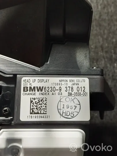 BMW 5 G30 G31 Экран дисплея вверх 17089310