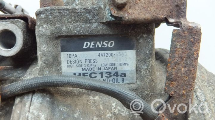 Toyota Land Cruiser (J100) Kompresor / Sprężarka klimatyzacji A/C DENSO4472006543