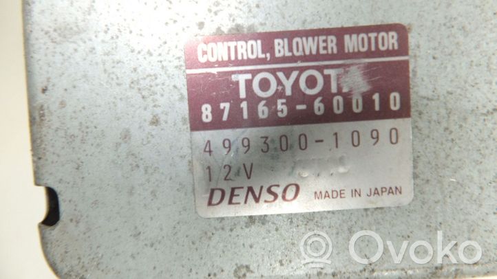 Toyota Land Cruiser (J100) Ventola riscaldamento/ventilatore abitacolo DENSO194000