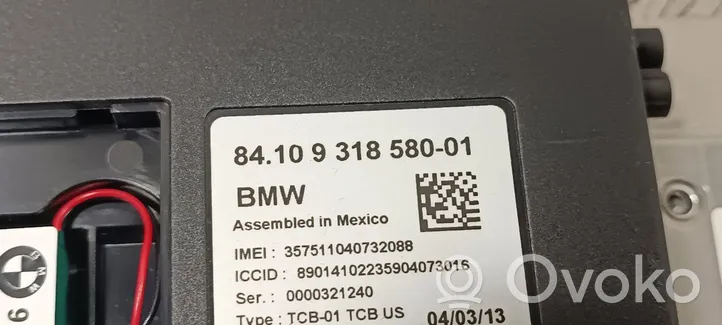 BMW 6 F06 Gran coupe Module unité de contrôle Bluetooth 9318580