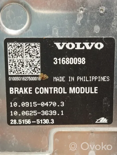Volvo S90, V90 ABS-ohjainlaite/moduuli 31680098