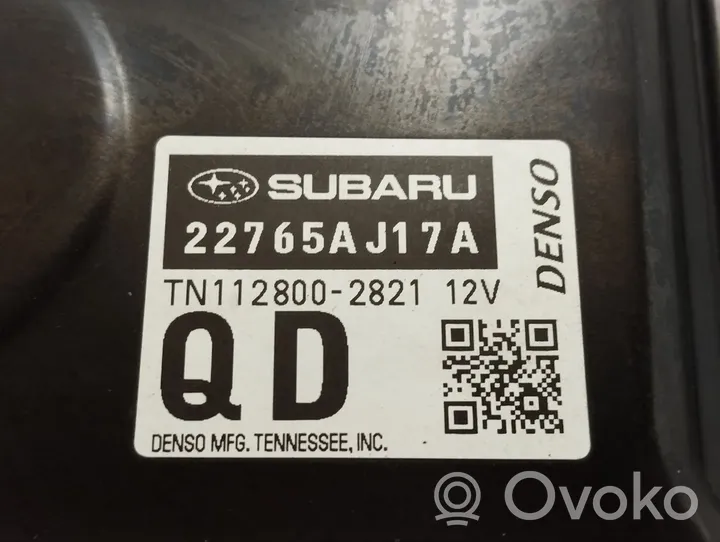 Subaru Outback (BS) Centralina/modulo del motore 22765AJ17A