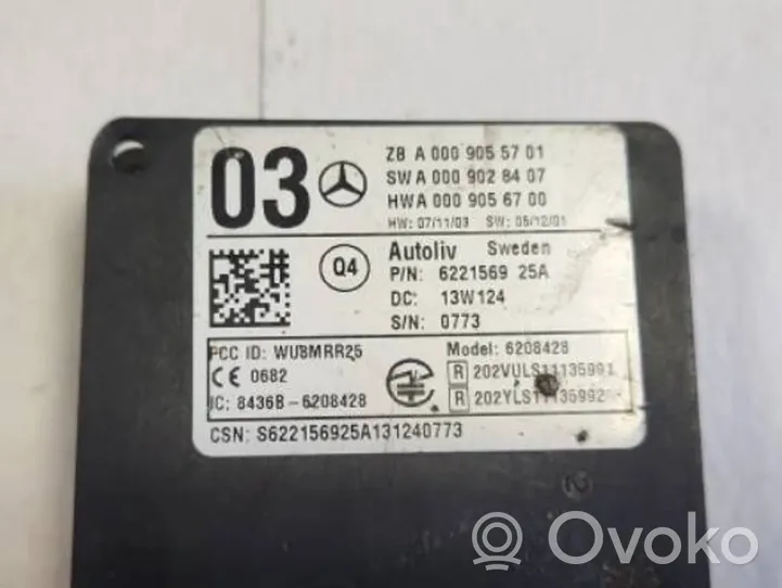 Mercedes-Benz C W206 Radar / Czujnik Distronic 0009055701