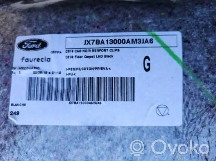 Ford Focus Front floor carpet liner JX7B-A13000-AM