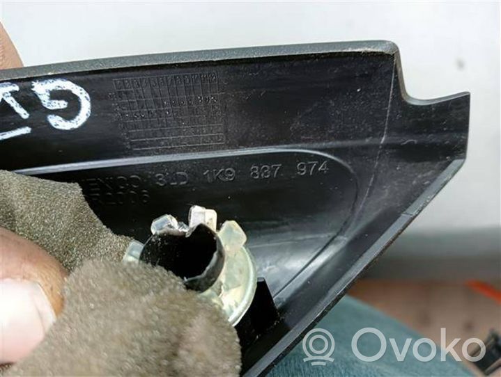 Volkswagen Golf VI Altoparlante ad alta frequenza portiera anteriore 1K9837974