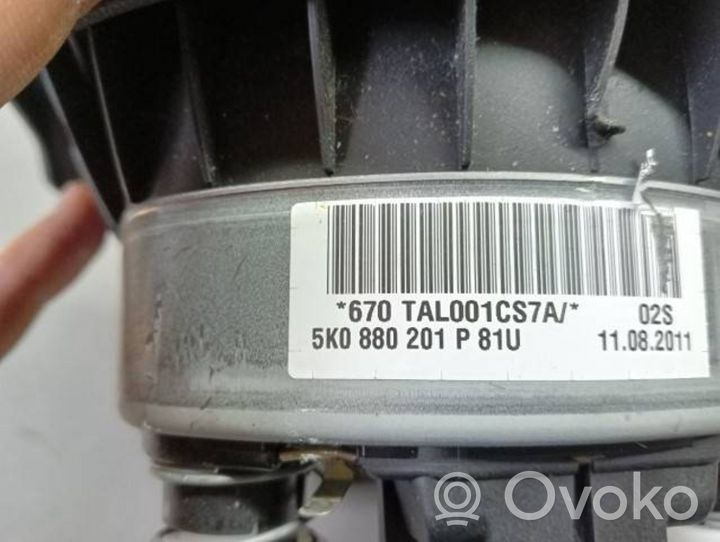 Volkswagen Touran II Poduszka powietrzna Airbag kierownicy 5K0880201P