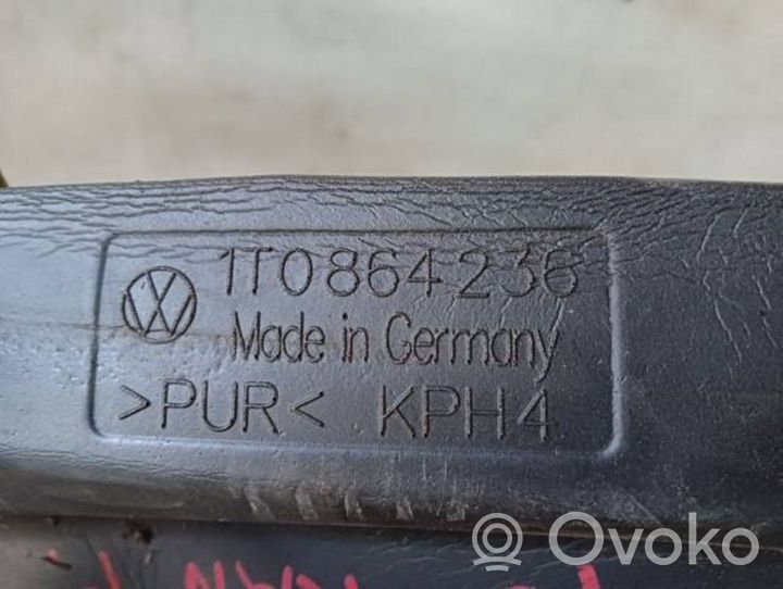 Volkswagen Touran II Supporto/guarnizione in poliuretano espanso del parafango 1T0864236