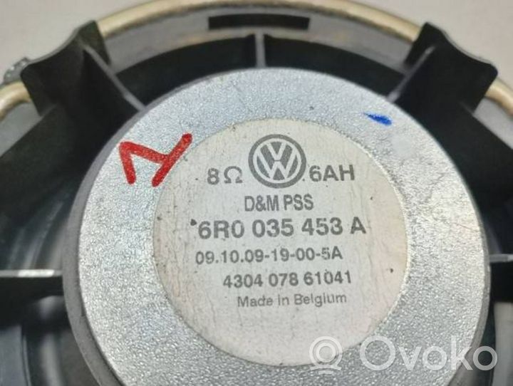 Volkswagen Polo V 6R Głośnik drzwi tylnych 6R0035453A