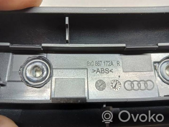 Audi A1 Priekinė uždarymo rankena/ apdaila 8X0867172A