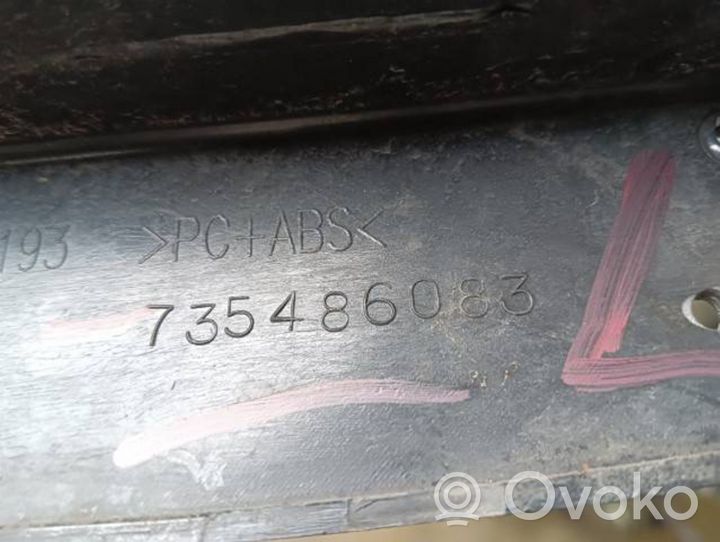 Chrysler Ypsilon Kratka dolna zderzaka przedniego 735486083