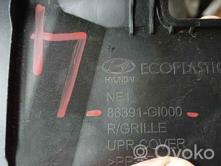 Hyundai Ioniq 5 Plaque avant support serrure de capot 86391GI000