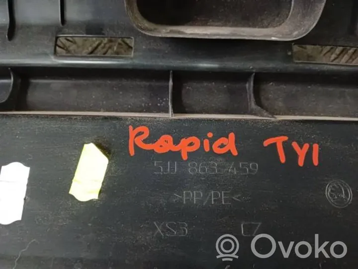 Skoda Rapid (NH) Protection de seuil de coffre 5JJ863459