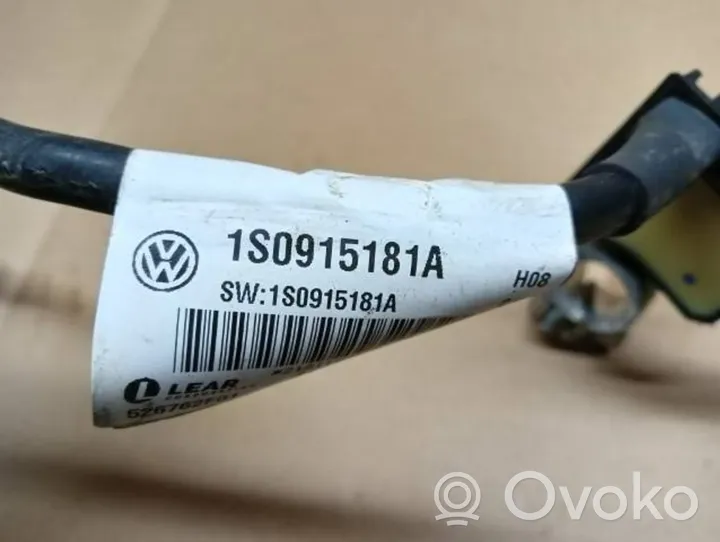 Skoda Citigo Câble négatif masse batterie 1S0915181A