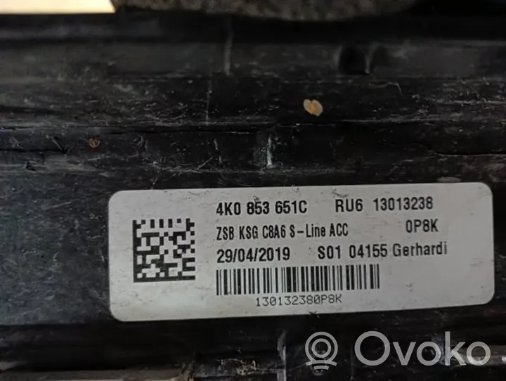 Audi A6 S6 C8 4K Griglia anteriore 4K0853651C