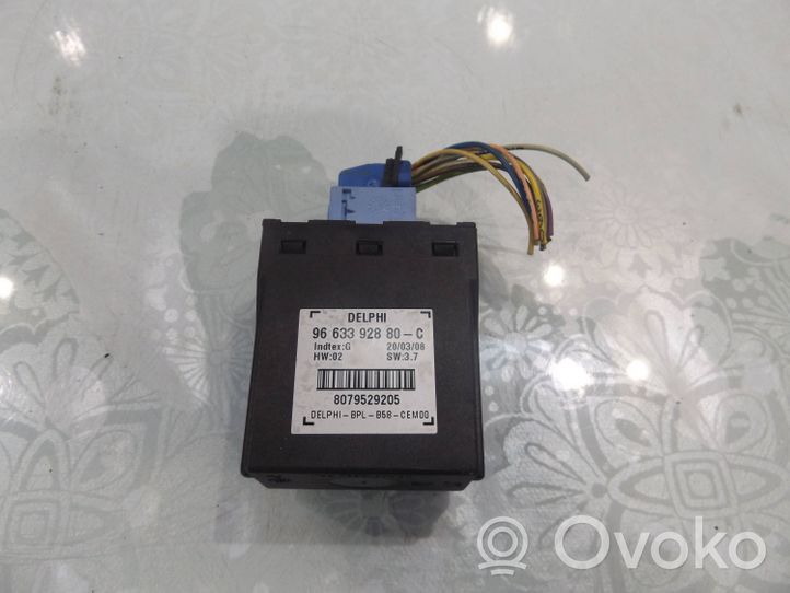 Citroen C4 Grand Picasso Boîtier module alarme 9663392880