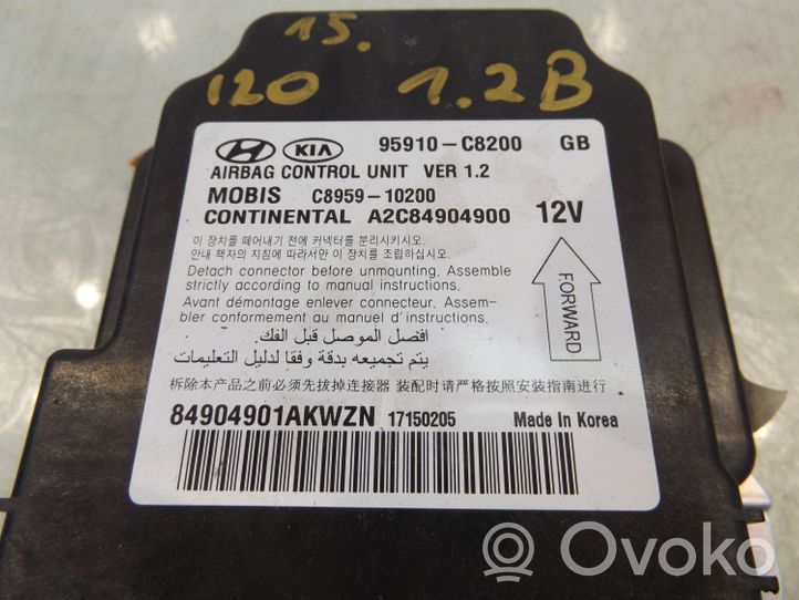 Hyundai i20 (GB IB) Блок управления надувных подушек 95910C8200