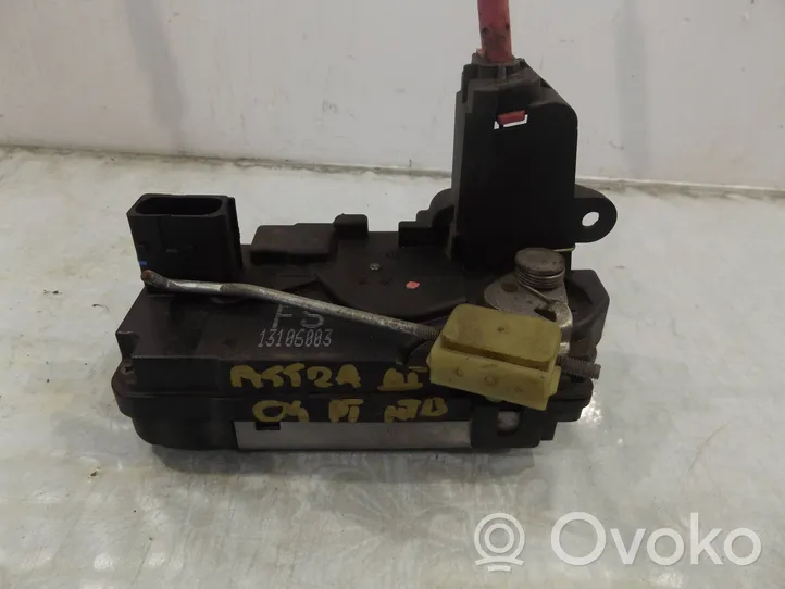 Opel Astra H Rear door lock 13106003FS