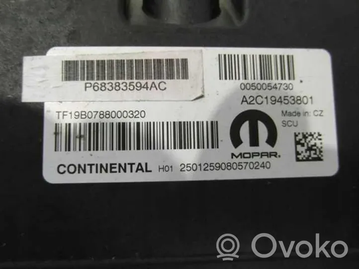 Jeep Compass Unité de commande, module ECU de moteur 68383594AC