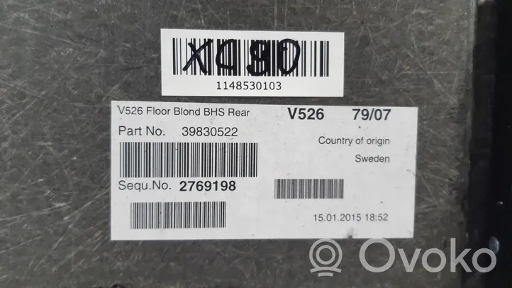 Volvo XC90 Garniture de panneau inférieure de coffre 39830522