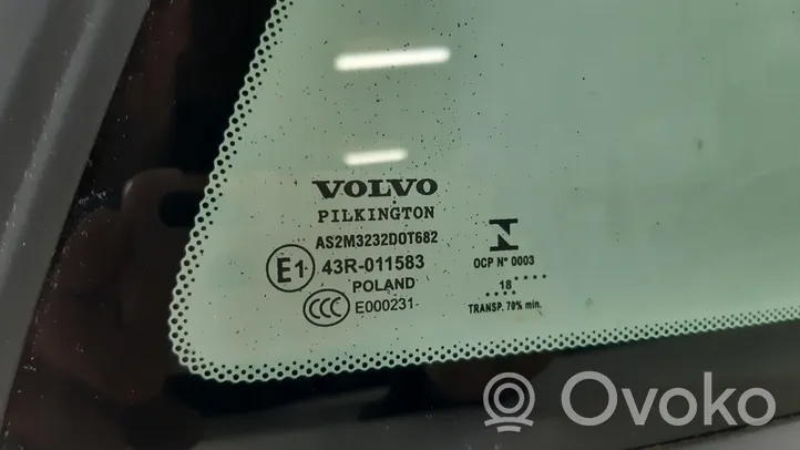 Volvo V60 Szyba karoseryjna tylna 
