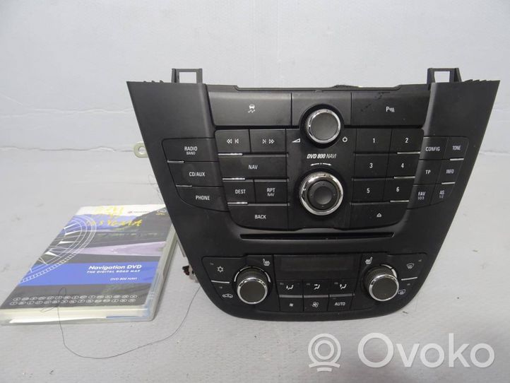 Opel Insignia A Radio/CD/DVD/GPS-pääyksikkö 13320252