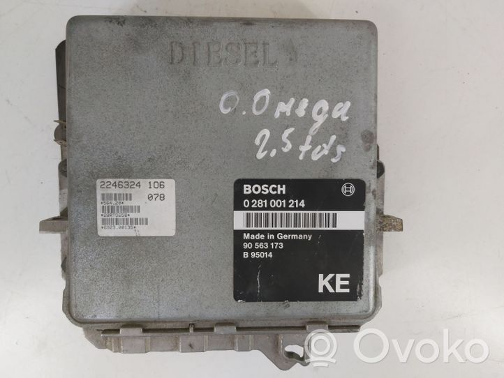 Opel Omega B1 Galios (ECU) modulis 0281001214