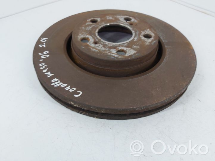 Toyota Corolla Verso E121 Front brake disc 