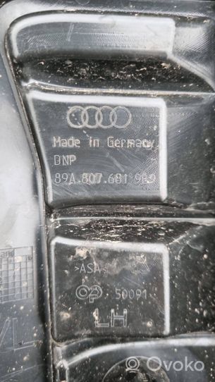 Audi Q4 Sportback e-tron Etupuskurin alempi jäähdytinsäleikkö 89A807681