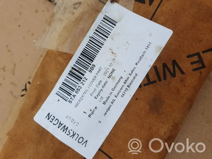 Volkswagen Touran II Modanatura separatore del paraurti anteriore 5TA853212