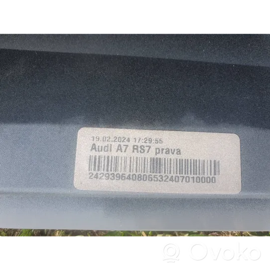 Audi A7 S7 4K8 Kynnyksen/sivuhelman lista 4K8885856