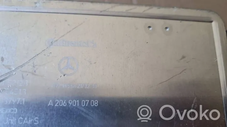Mercedes-Benz C W206 Mocowanie kompresora zawieszenia pneumatycznego osi tylnej A2069010708