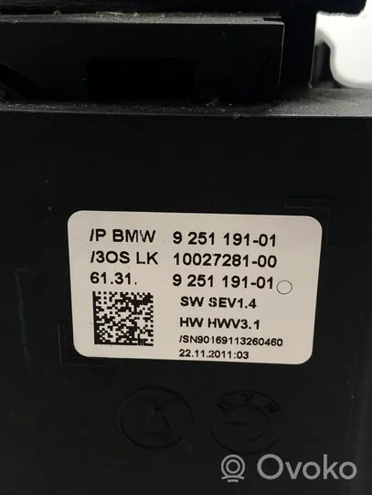 BMW 5 F10 F11 Vaihteenvalitsin 9251191