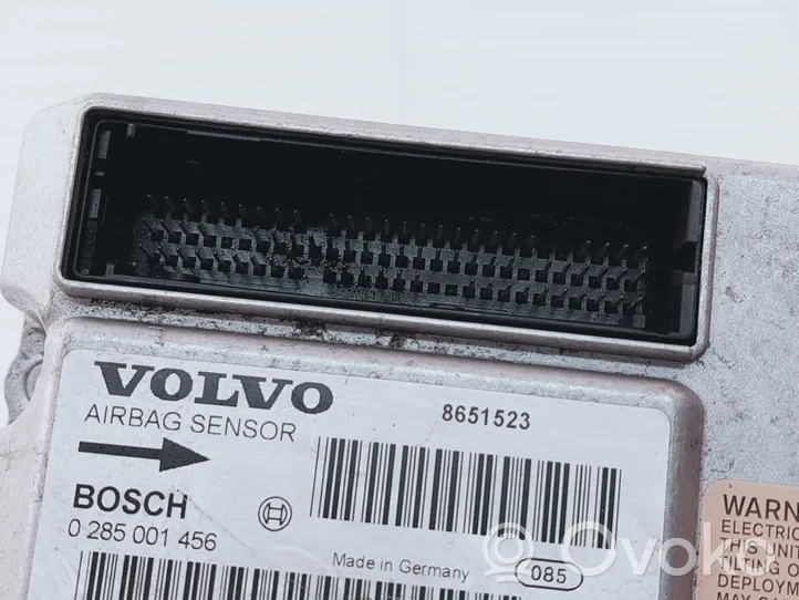 Volvo S80 Turvatyynyn ohjainlaite/moduuli 8651523