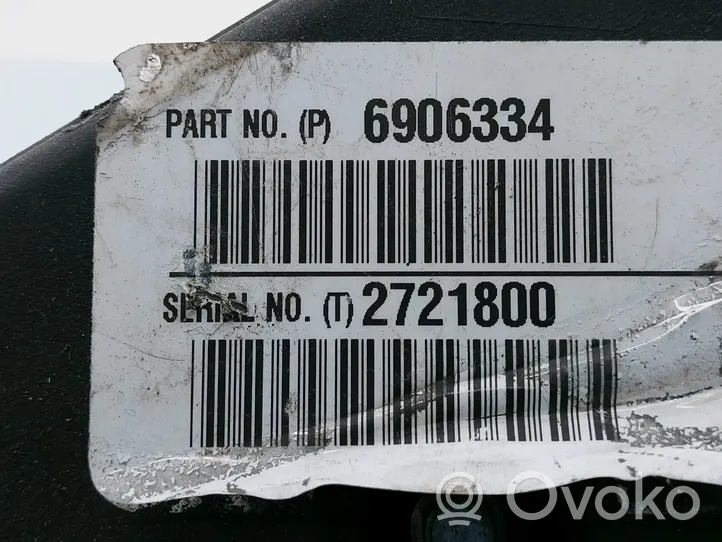 Volvo V50 Cache carter courroie de distribution 9804860080