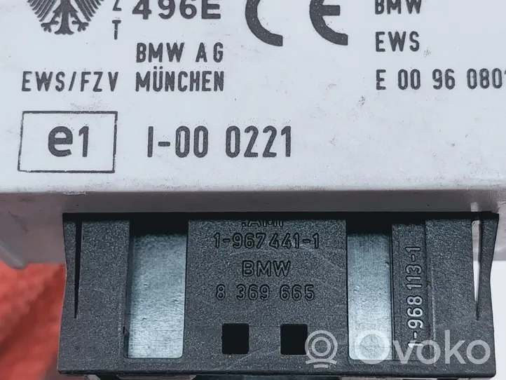 BMW 3 E46 Komputer / Sterownik ECU i komplet kluczy 0281010314