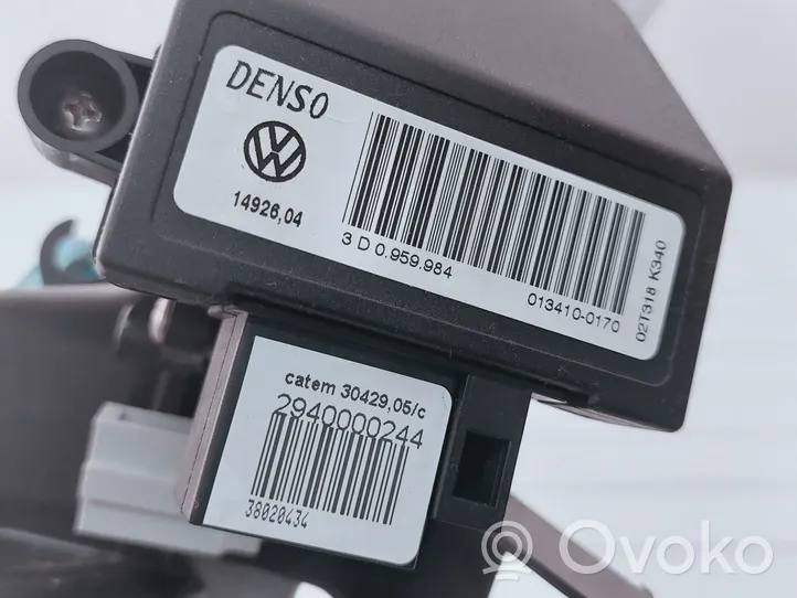 Volkswagen Phaeton Ohjaamon sisäilman ilmakanava 3D0959311