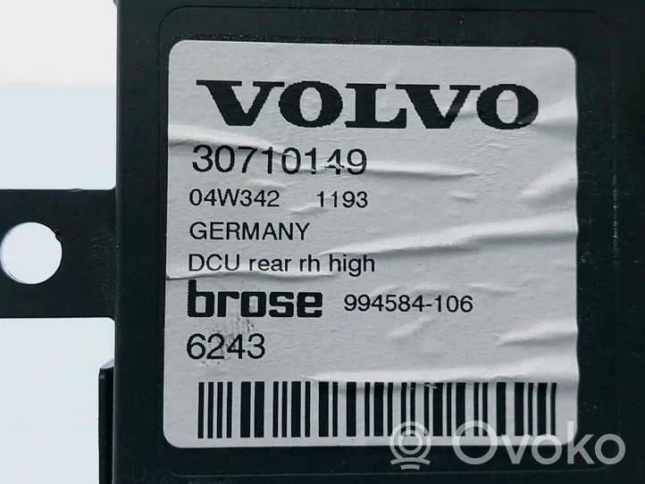 Volvo V50 Moteur de lève-vitre de porte arrière 30710149