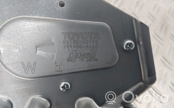 Toyota Yaris Wischermotor Heckscheibe 851300D190