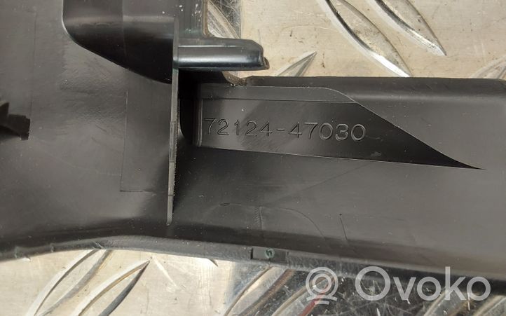 Toyota Prius+ (ZVW40) Copertura rivestimento binario sedile posteriore 7212447030