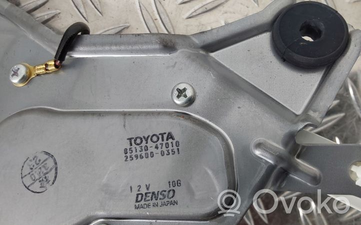 Toyota Prius (NHW20) Moteur d'essuie-glace arrière 8513047010