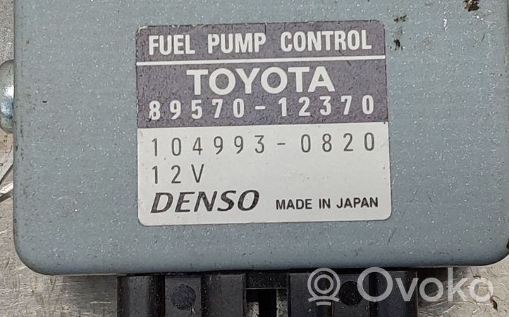 Toyota Auris E180 Polttoaineen ruiskutuspumpun ohjainlaite/moduuli 8957012370