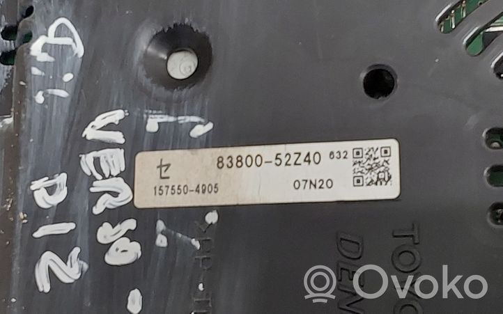 Toyota Verso-S Tachimetro (quadro strumenti) 8380052Z40