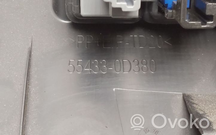 Toyota Yaris Panelės apdailos skydas (apatinis) 554330D380