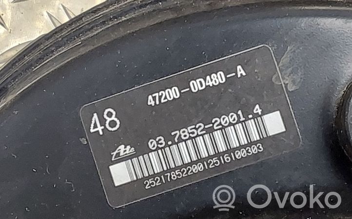 Toyota Yaris Główny cylinder hamulca 472000D480