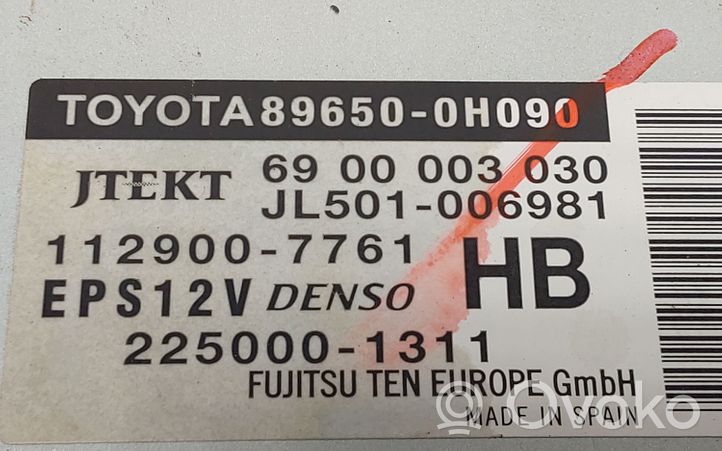 Toyota Aygo AB40 Moduł / Sterownik wspomagania kierownicy 896500H090